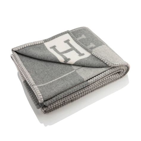 fake hermes blanket grey - Hermes cashmere blanket.